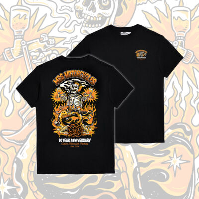 10 Year Anniversary Black Tshirt 24' - HeavyCotton™ Tee Thumbnail